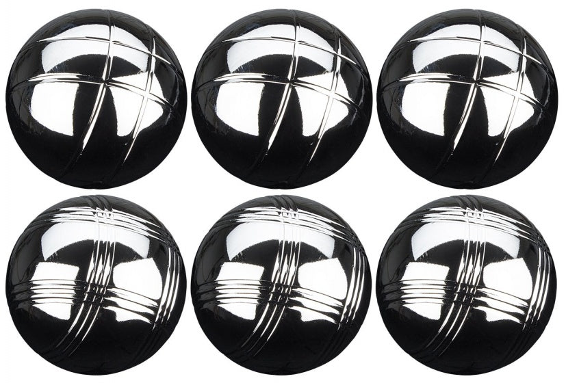 Get go jeu de boules set vi - 6 ballen - chroom