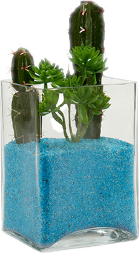decoratiezand 1,5 kg blauw