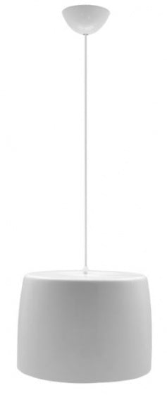 Giftdecor Hanglamp 35 x 25 cm 230V E27 acryl wit