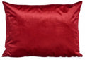 sierkussen 60 x 45 cm polyester rood