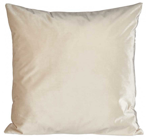 Giftdecor Sierkussen 60 x 60 cm polyester ivoorwit