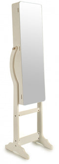 spiegelkast led 152 x 36 x 30 cm wit hout/glas