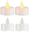 theelichtjes led 4 cm wit 4 stuks