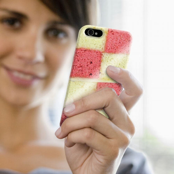telefoonhoes Cake iPhone 6 polycarbonaat crème