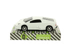powerbank sportauto 5200 mAh 11 cm wit/zwart 4-delig