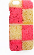 telefoonhoes Cake iPhone 6 polycarbonaat crème