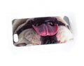 telefoonhoes Dogface iPhone 6 polycarbonaat roze/zwart