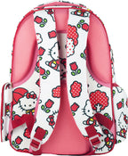 rugzak meisjes 20 x 35 x 46 cm wit/roze