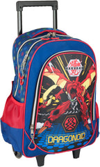 trolley rugzak Dragonoid jongens 15 x 35 x 46 cm blauw