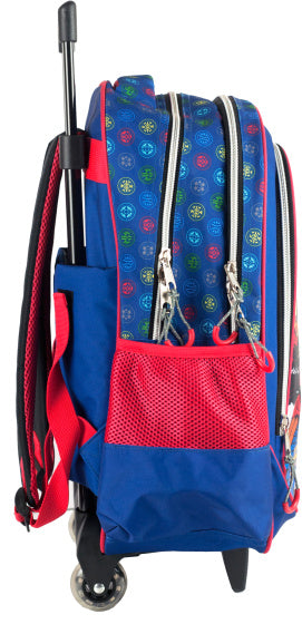 trolley rugzak Dragonoid jongens 15 x 35 x 46 cm blauw