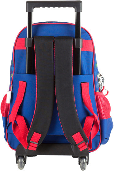 trolley rugzak Dragonoid jongens 15 x 35 x 46 cm blauw