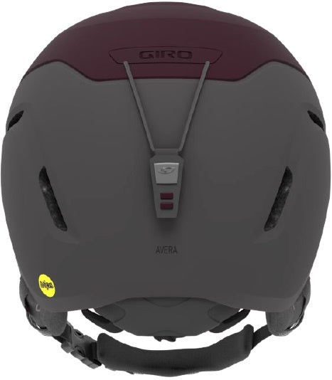 skihelm avera dusty abs paars maat 52-55 cm