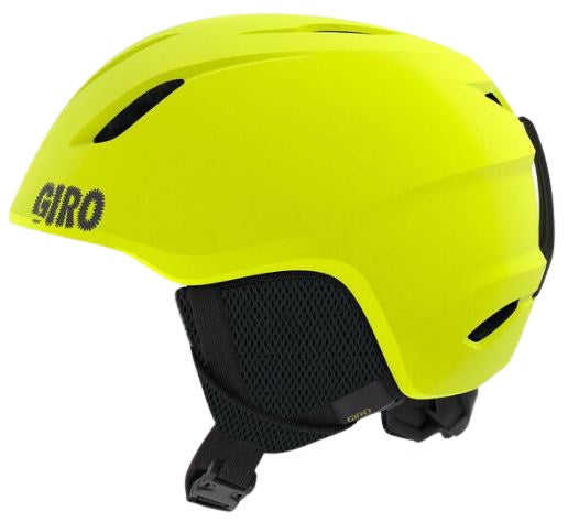 skihelm launch junior 48,5-52 cm abs geel maat xs