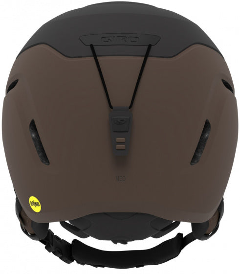 skihelm neo mips polycarbonaat zwart/bruin maat 59-62,5