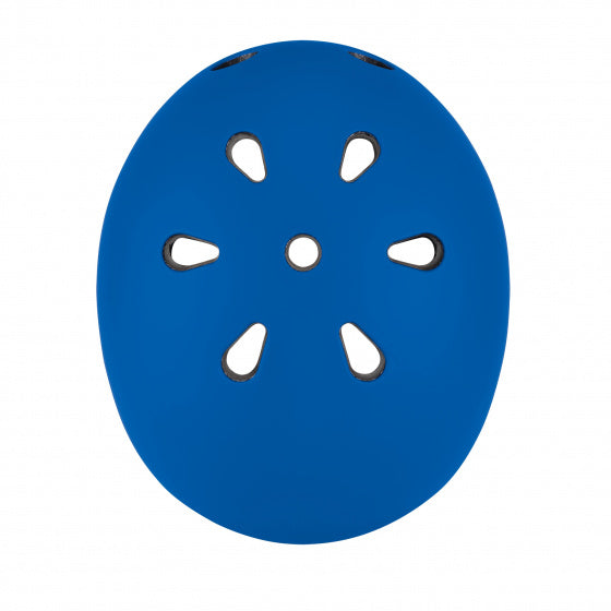 helm evo lights maat 45/51 cm blauw