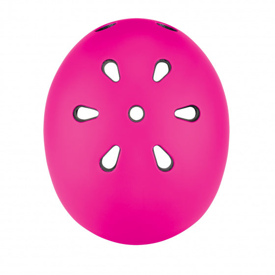 helm evo lights maat 45/51 cm roze