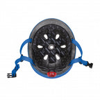 helm evo lights maat 45/51 cm blauw