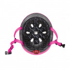 helm evo lights maat 45/51 cm roze