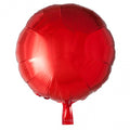 folieballon 45 cm rood