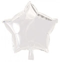 folieballon ster wit 46 cm