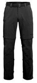 afritsbare fietsbroek Portland heren polyester zwart mt L