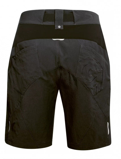 fietsbroek Arico heren polyester zwart maat XL