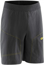 fietsbroek Matti junior polyester zwart maat 140