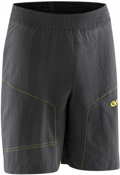 Gonso Fietsbroek Matti junior polyester zwart maat 128