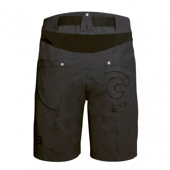 fietsbroek Mira dames polyamide zwart maat 44