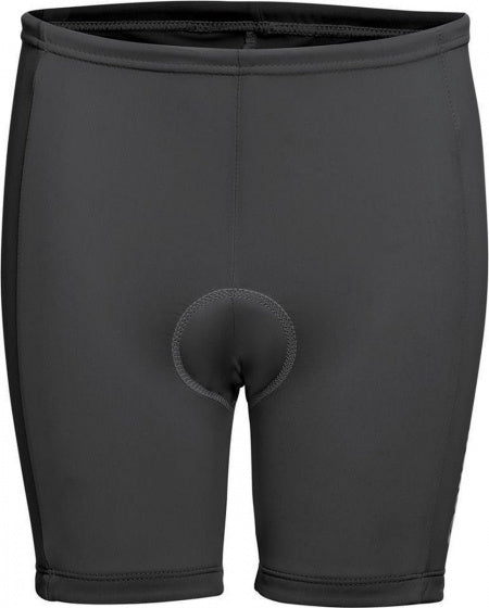 fietsbroek Napoli junior polyamide zwart maat 176