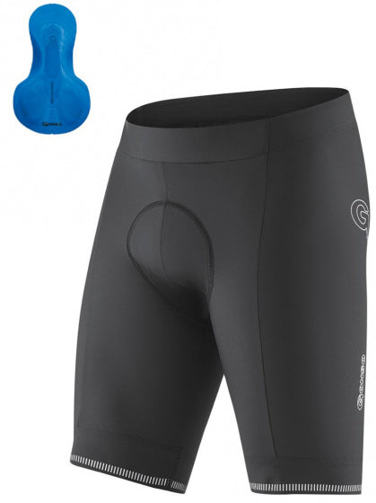 fietsbroek Sitivo-M heren polyamide zwart/blauw maat S