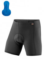 fietsbroek Sitivo-U heren polyamide zwart/blauw maat S