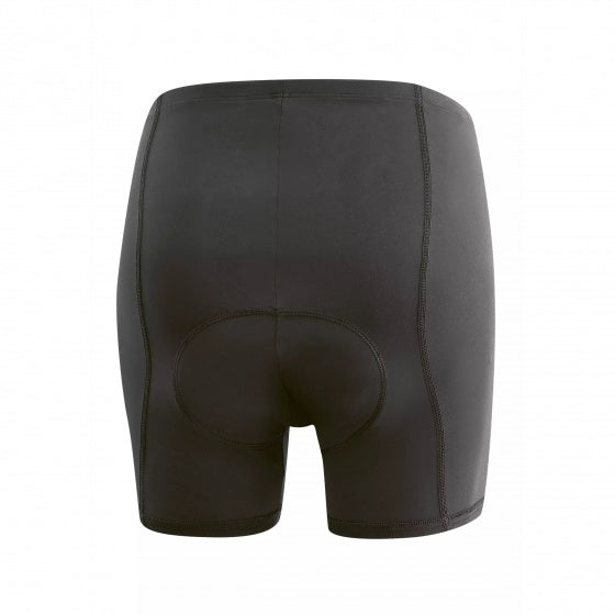 fietsonderbroek Sitivo U dames polyamide zwart/blauw mt 50