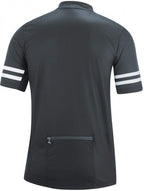 fietsshirt Agno heren polyester zwart maat M
