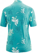 fietsshirt Bondasca dames polyester blauw maat 44