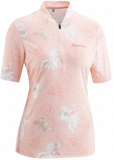 fietsshirt Bondasca dames polyester roze maat 36