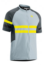 fietsshirt Boval heren polyester lichtblauw maat XL