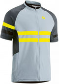fietsshirt Boval heren polyester lichtblauw maat 3XL