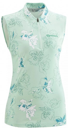 fietsshirt Dordona dames polyester lichtgroen maat 36
