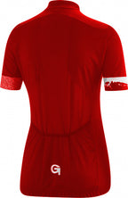 Gonso Fietsshirt Mestrea dames polyester rood maat 40