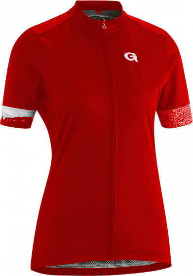 Gonso Fietsshirt Mestrea dames polyester rood maat 40