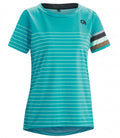 fietsshirt Naira dames polyester blauw maat 36