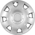 Gorecki carpoint wieldoppen 16 inch radius zilver - abs - 1 stuks