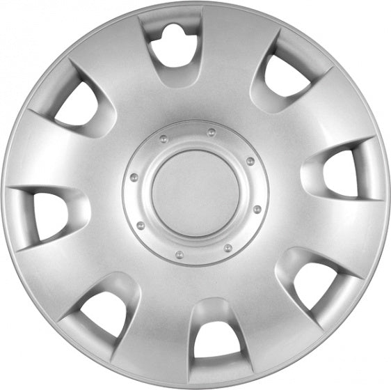 Gorecki carpoint wieldoppen 16 inch radius zilver - abs - 1 stuks