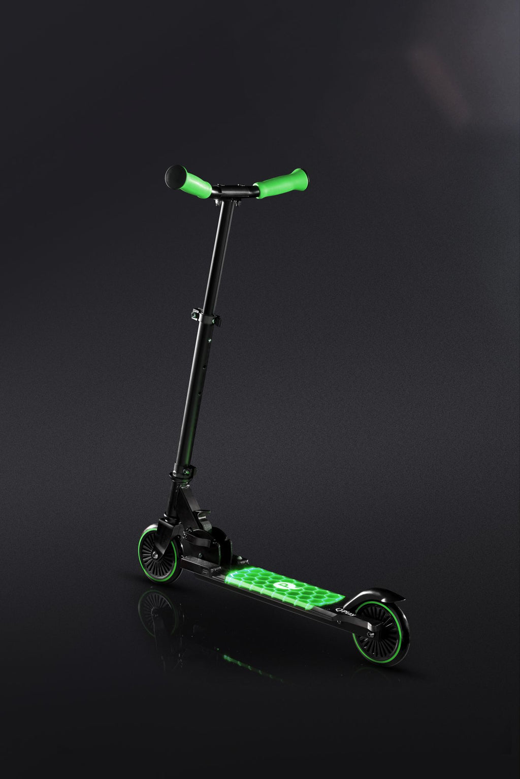 QPlay Honeycomb Step - Kinderen - Groen - Met Led Verlichting - Stunt Step