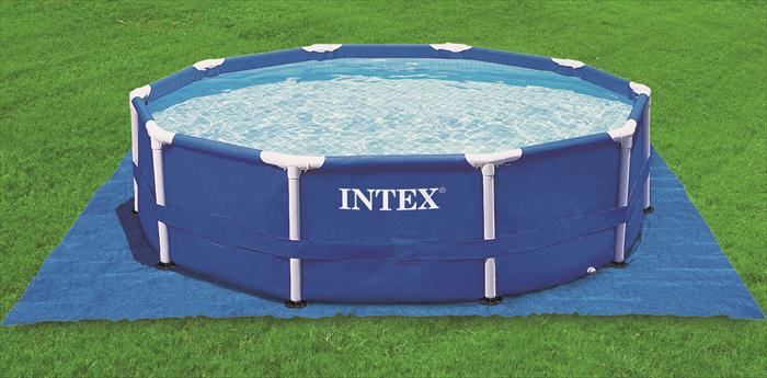 Intex 28048 zwembad grondzeil 472 x 472
