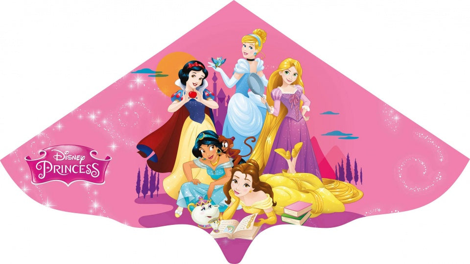 eenlijnskindervlieger Disney Prinsessen 155 cm roze
