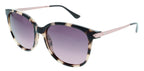 zonnebril 88105 cat. 3 dames vierkant metaal bruin/paars