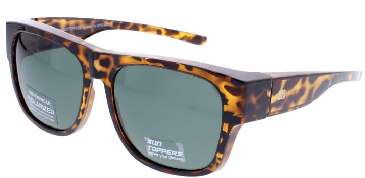 H.i.s Zonnebril 89100 unisex vierkant cat.3 lichtbruin/grijs