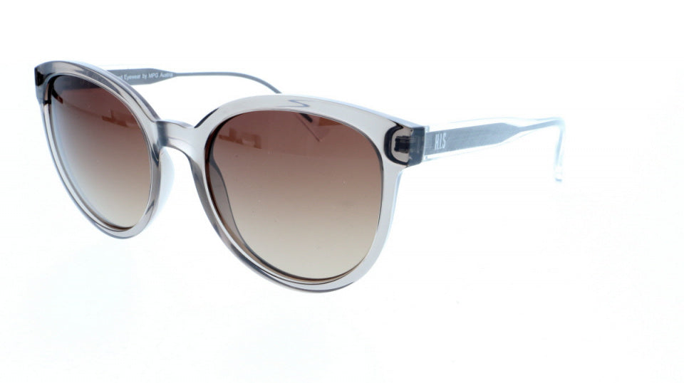 H.i.s Zonnebril 98104 rond cat.3 gepolariseerd dames zilver